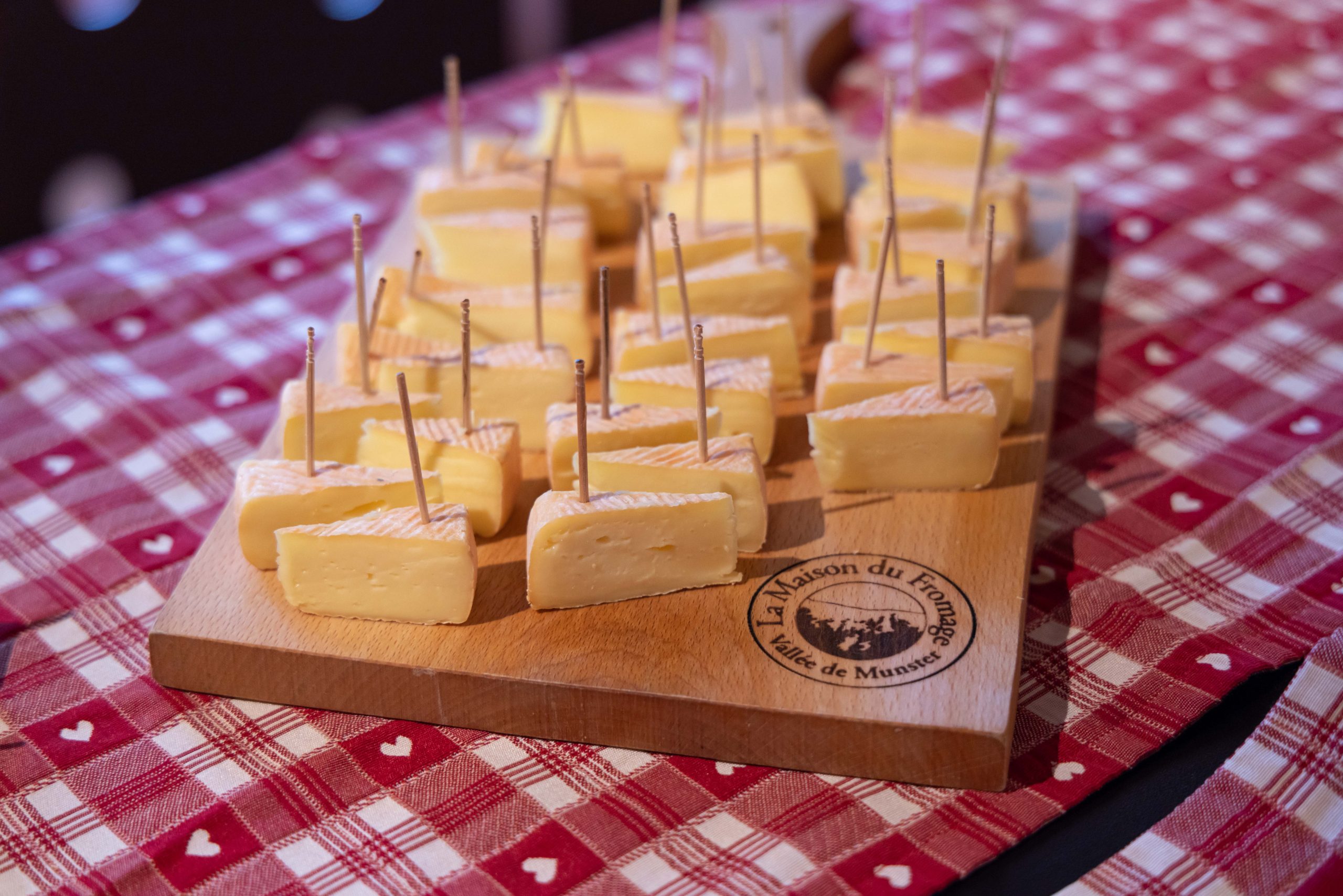 Plateau de munster à la Maison du Fromage à Gunsbach